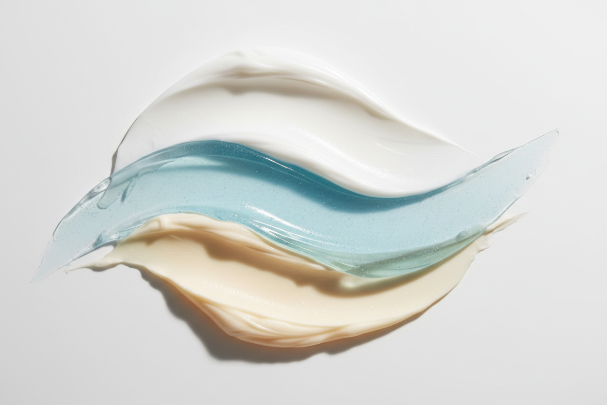 Retinol sandwich method layering guide with moisturizer and retinol night cream for winter skincare