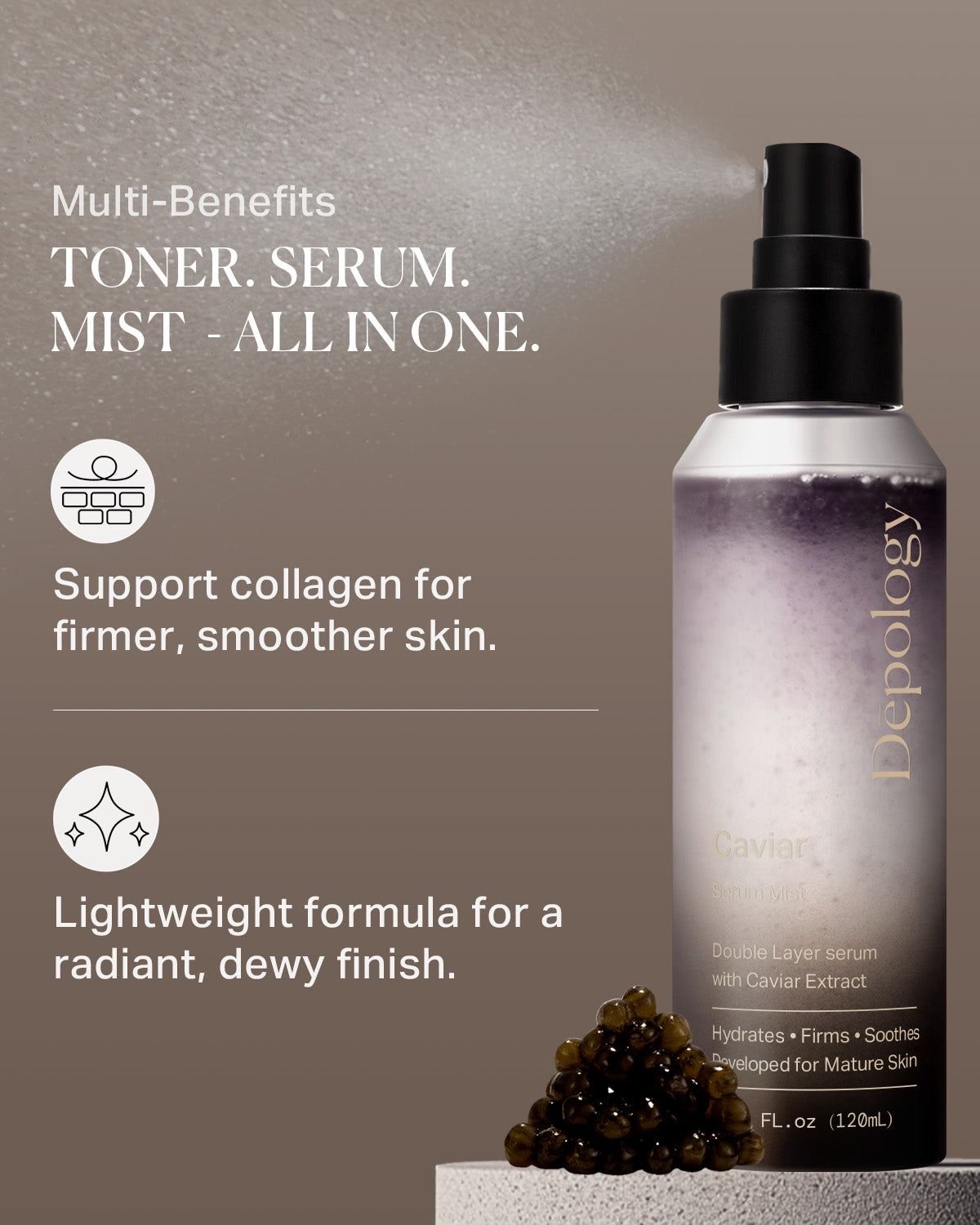 Deepcare+ Caviar-infused Spray Serum