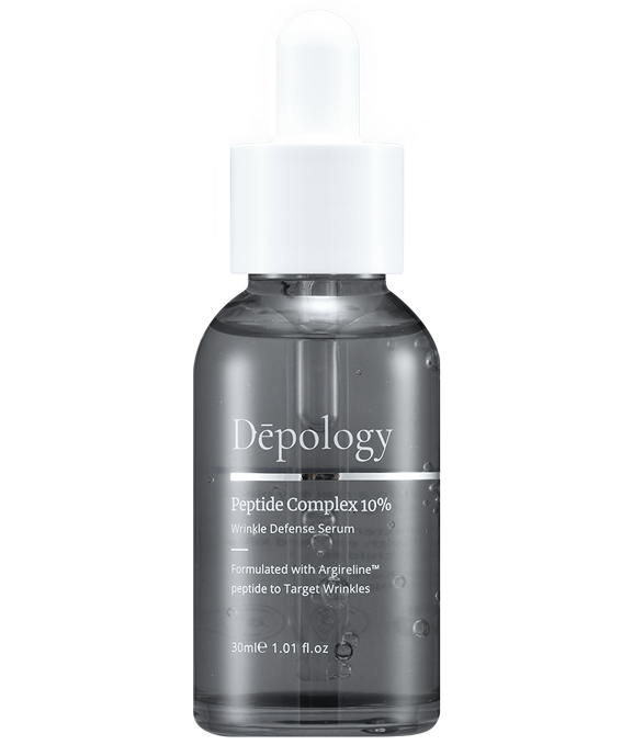 Depology Peptide Complex 10% serum bottle on a white background