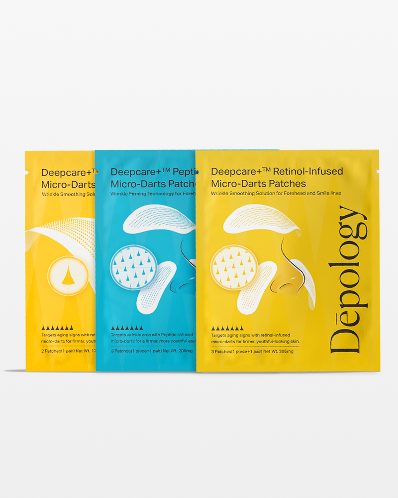 Deepcare+ Targeted Micro-Dart Wrinkle Patches