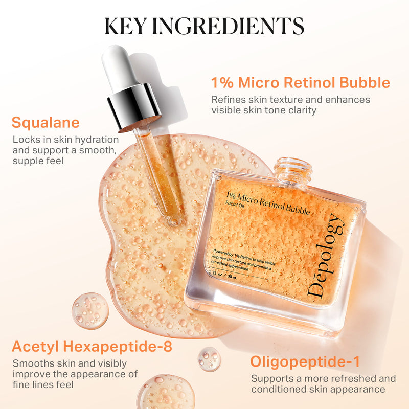 1% Micro Retinol Bubble Facial Oil