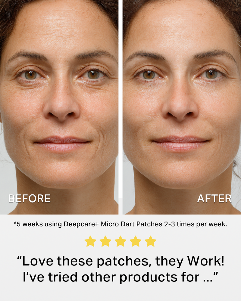 Deepcare+ Targeted Micro-Dart Wrinkle Patches